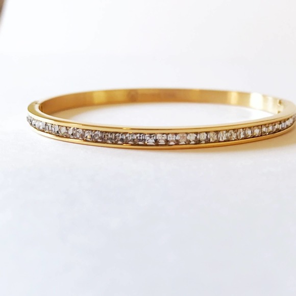 Brand New NWT Stainless Steel Bling Bracelet CZ Cubic Zirconia MSRP $45 - Picture 5 of 7